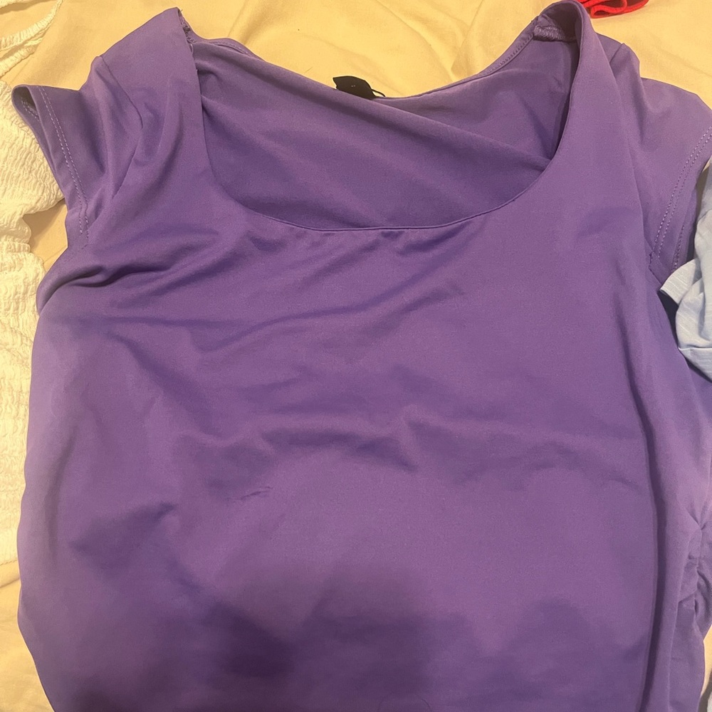 cute purple top